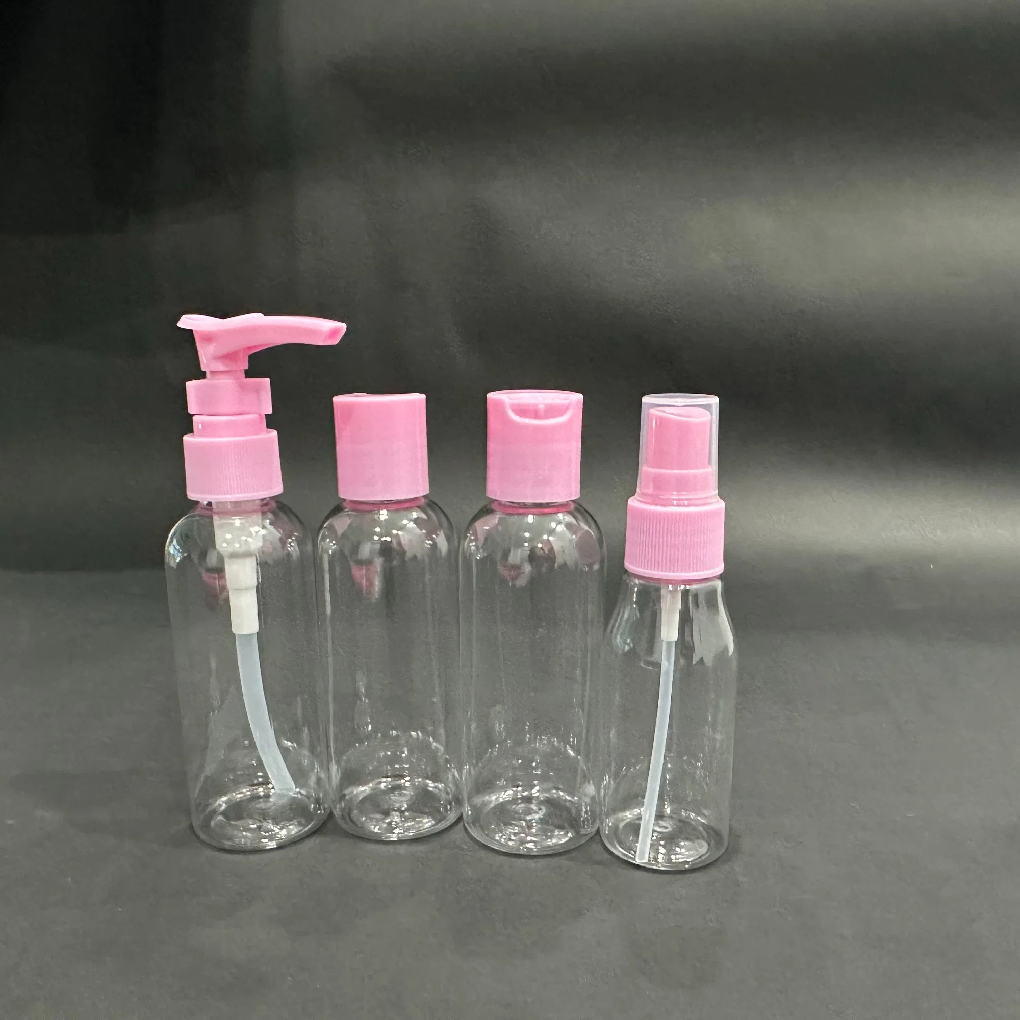 Hot Sale Plastic Bottle Plastic Jar Sprayer Cosmetic Pack Portable Travel Set Travel Kit