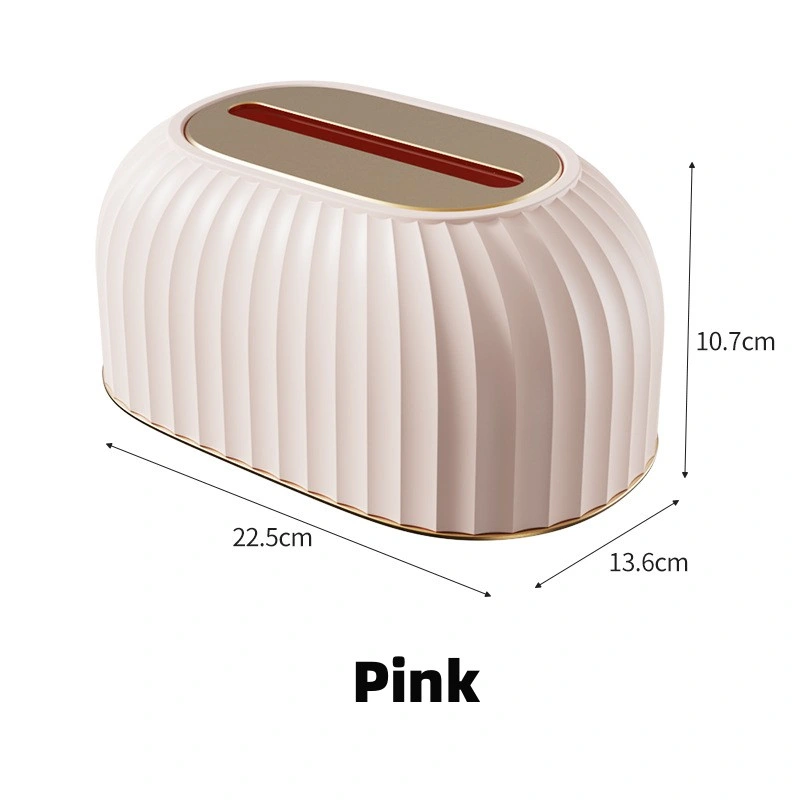 Automatic Lifting Plastic Tissue Paper Box for Home Use