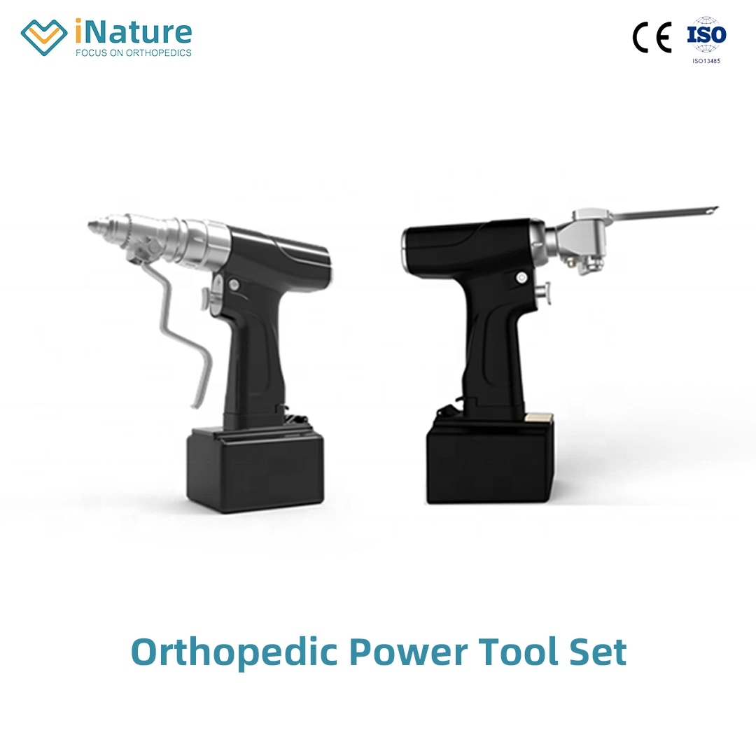 Herramientas eléctricas de la cirugía ortopédica hueso instrumentos quirúrgicos taladro de mano eléctrico y la sierra
