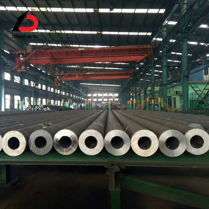 En ASTM S355 A53b A106 Gr. B A336 Carbon Structure Seamless Steel Pipe Large Diameter Thick Wall Sch20 Sch40 Alloy Seamless Fluid Pressure Boiler Tube API Pipe