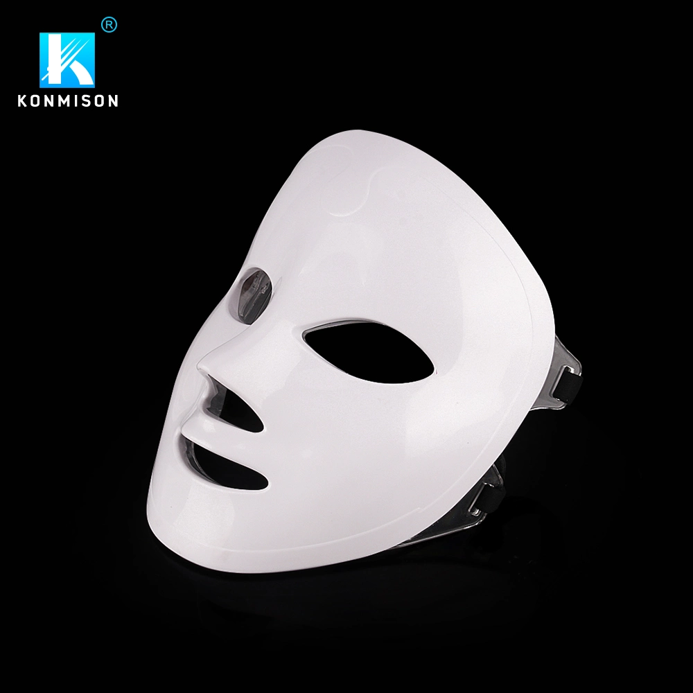 واجهة LED لبشرة الوجه الخفيفة ضوء فوتون بالتوقيت الباسيفيكي علاج الجمال 37 لون Mask Beauty Device (القناع الرائع)، قناع LED خفيف قابل لإعادة الشحن