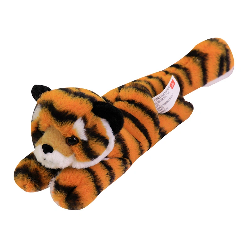 Soft Stuffed Animal Plush Toy Tiger Rabbit Panda Slap Bracelet Plush Toy