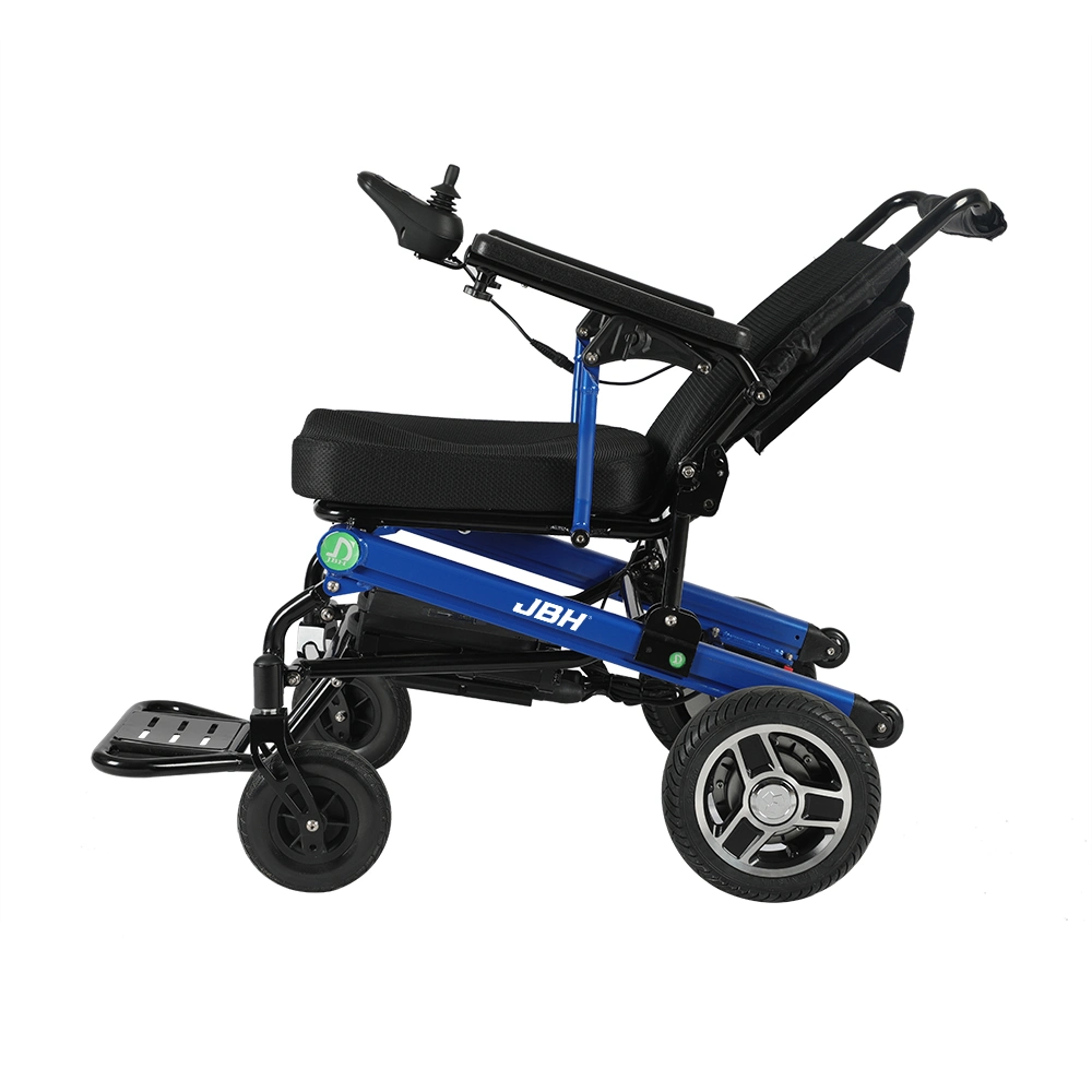 10 Inch Big Wheel Power Folding Electric Motorized Wheelchair FDA Approved