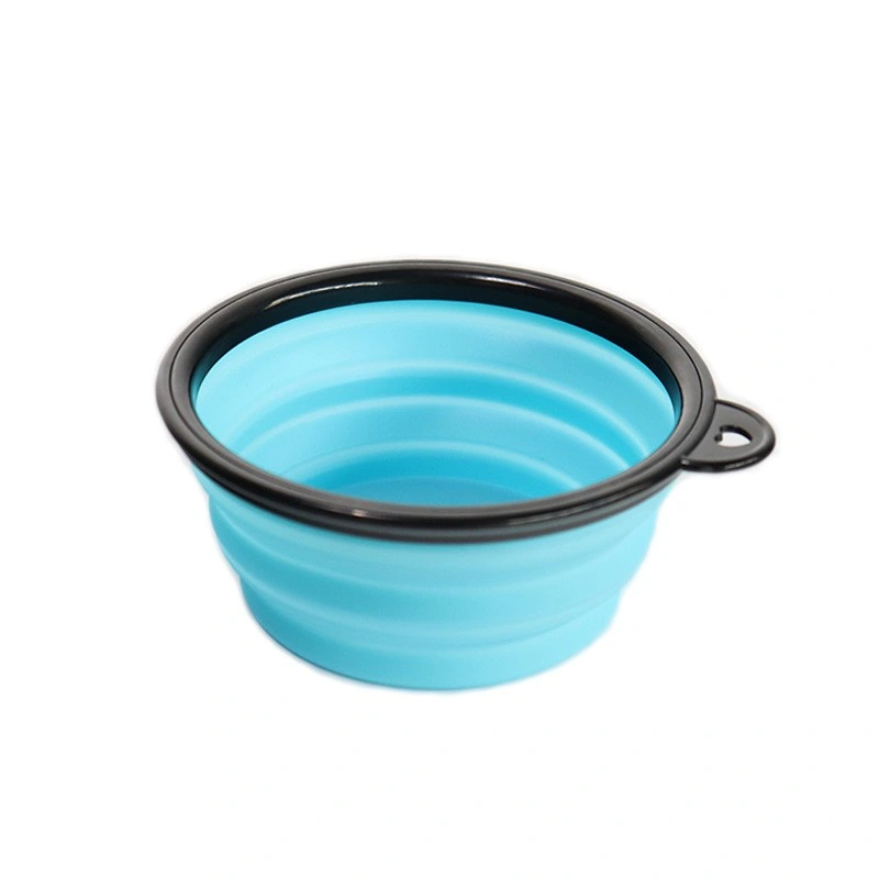 Ss Pet Slow Bowl Collapsible Silicone Pet Bowl