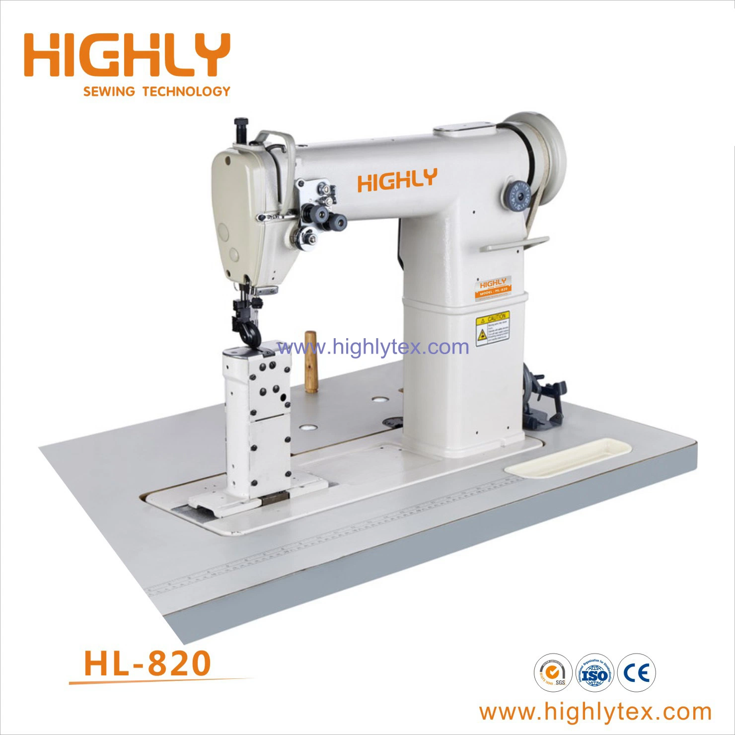 Hl-820 Post Bed Heavy Duty Leather Shoes Sewing Machine