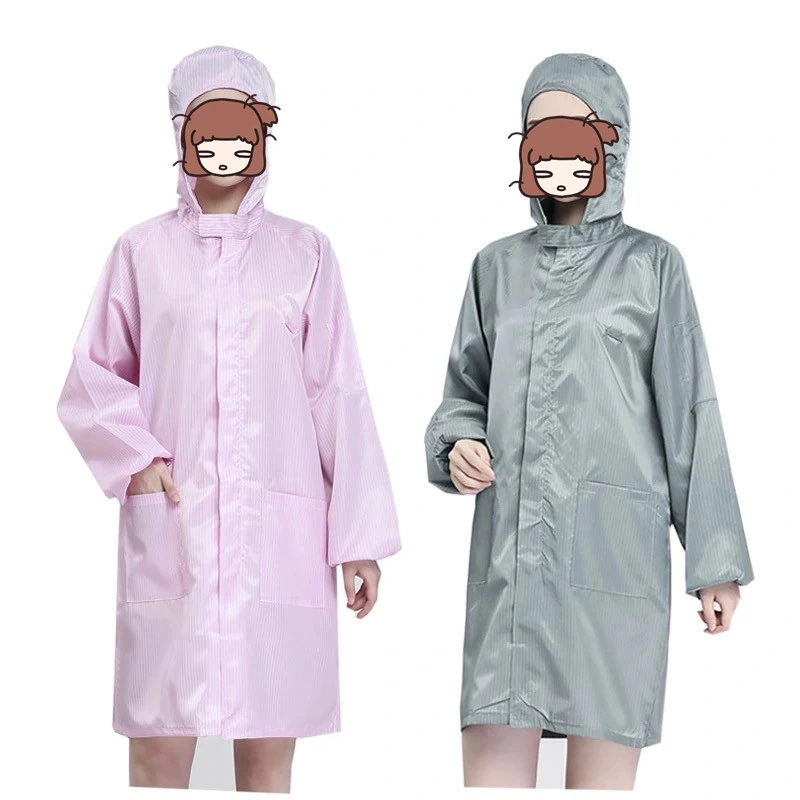 Lab Coat Reinraum-Bekleidung Antistatische Kleidung ESD-Kleidung