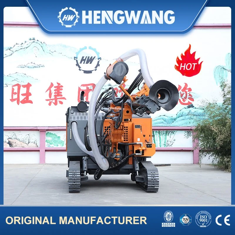 Pneumatic Dust Collection Diamond Surface Drilling Rig for Mine Mining