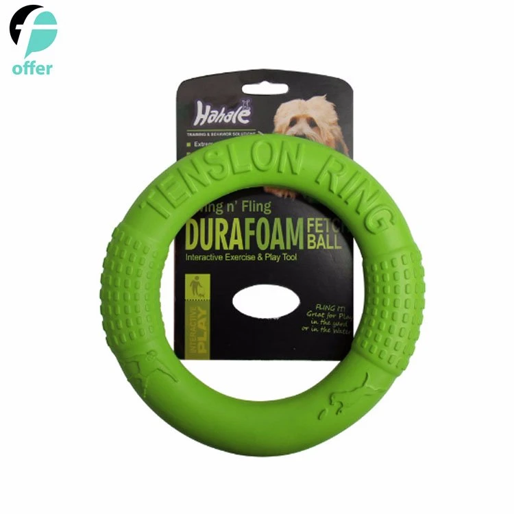 Bague en caoutchouc naturel durable - Grand Tug of War Dog Jouet amusant pour lancer Chase et fetch Jeux exercice et Jouet d'entraînement pour chien