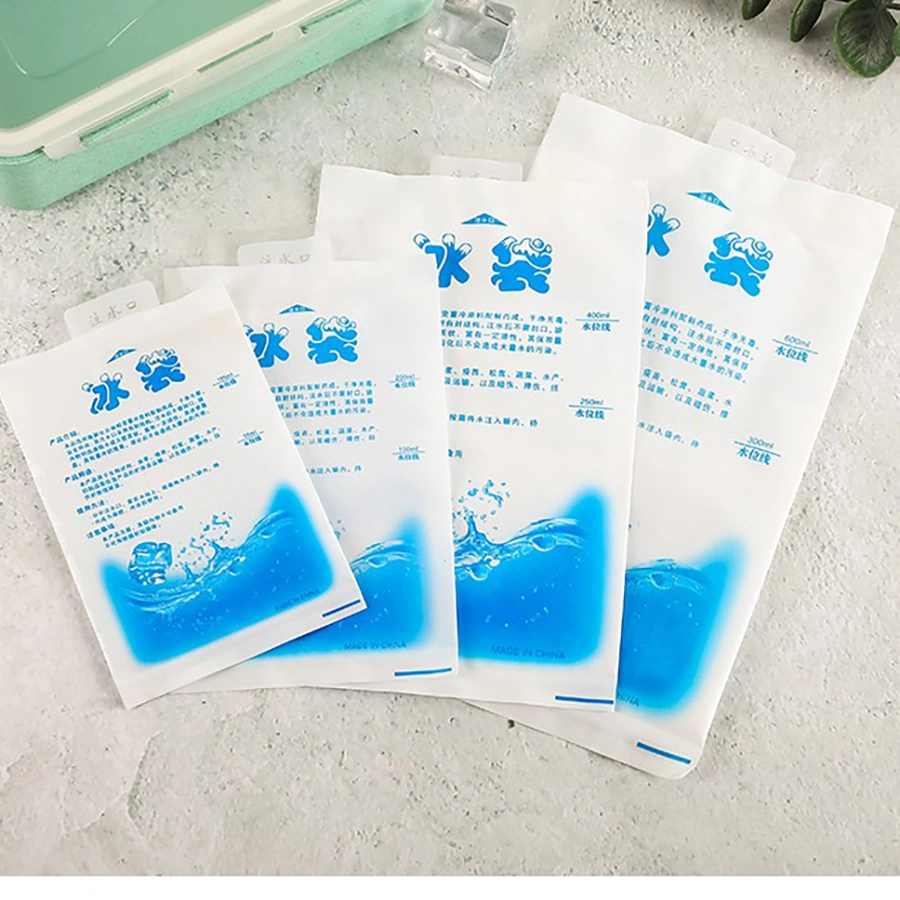 Water Injection Instant Ice Packs for Cooler Boxes, 100 - 200 - 400 Ml, Sports First Aid Cold Therapy