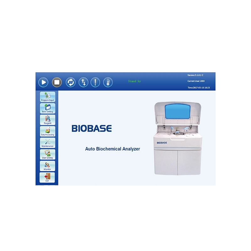Биобаза Медицинское оборудование Клинический биохимический анализатор крови