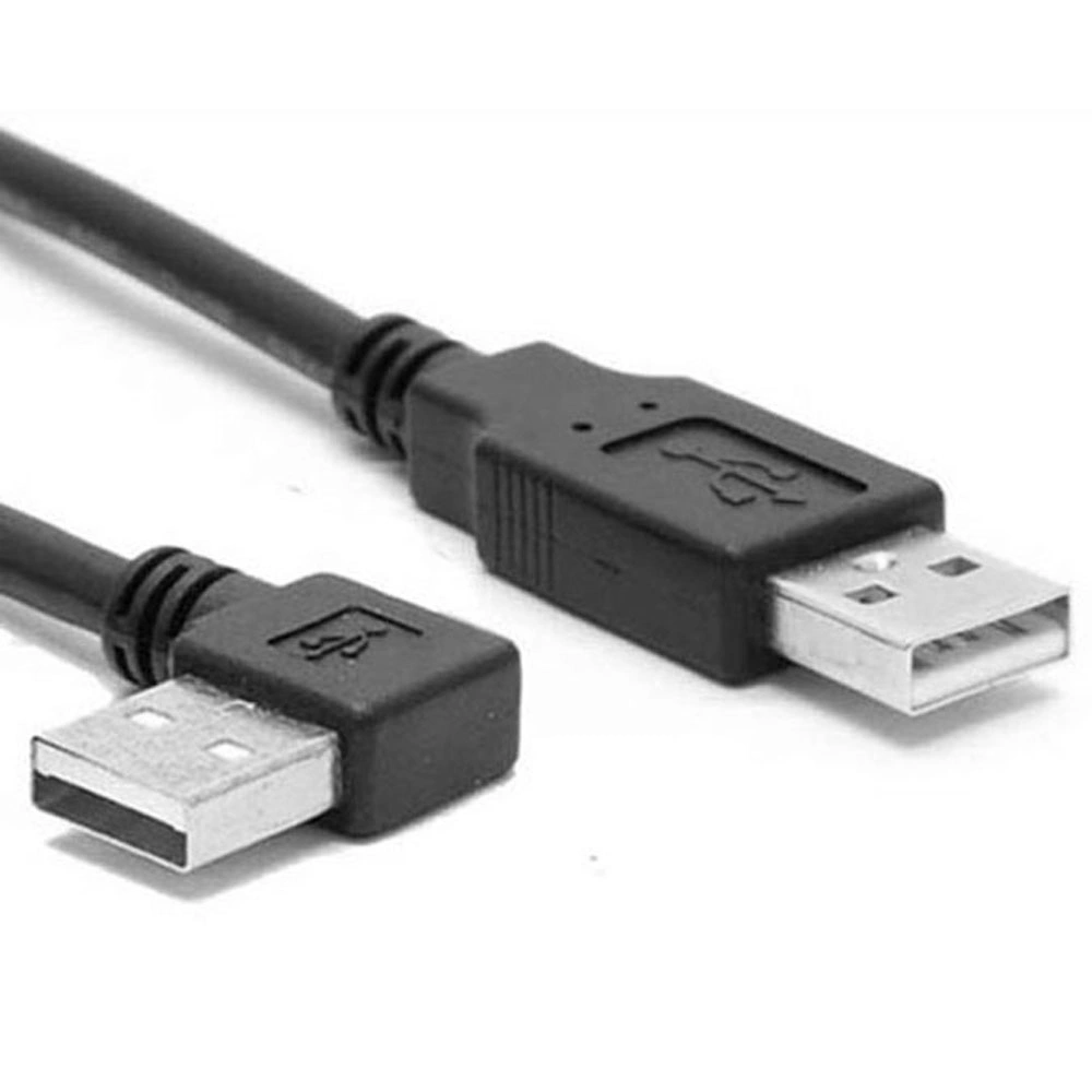 Left/Right/up/Down Angle USB a Male Data Cable for Computers