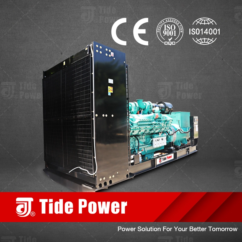 Tide Power 188 kVA 60Hz Cummins Dcec Diesel Generator Set Open Type, Power Range From 27 to 525kVA Open Series, Leroysomer/Stamford/Tide, Comap/Deepsea