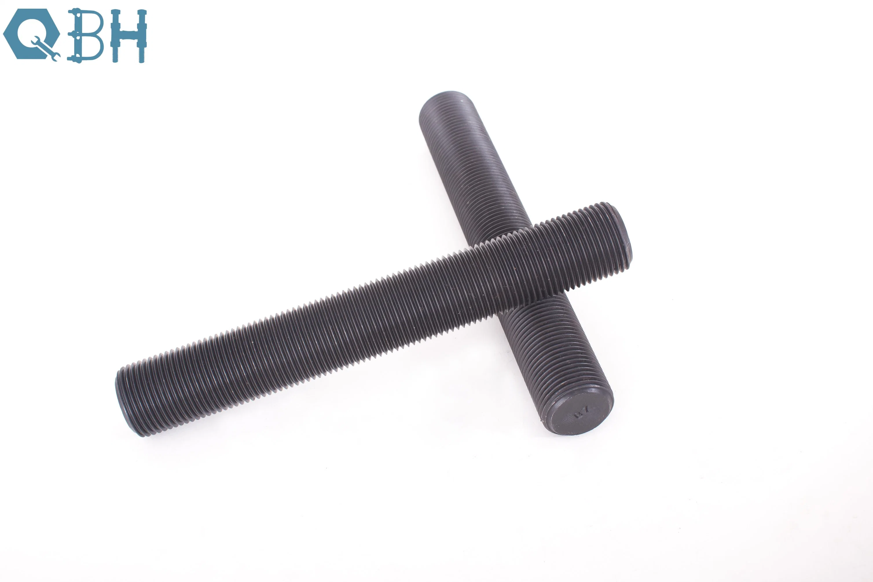 High Strength ASTM A193 B7/B7m Stud Bolt Black Oxide Full Thread Rods