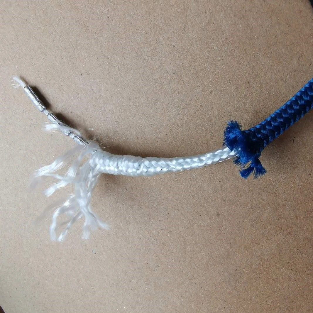 3/4 Strand torcida/TRANÇA DE PP/PE/poliéster/náilon/polipropileno com Filete Danline Lead/Núcleo de Fio levam a corda para a pesca a afundar-Net