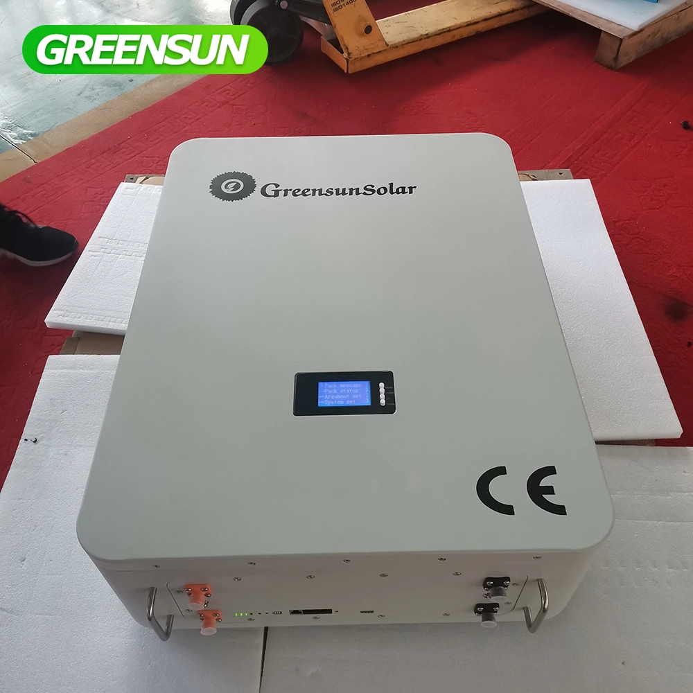 Batería de ion litio Greensun Tesla 10kwh LiFePO4 48V 100ah 200ah Batería de almacenamiento solar Powerwall