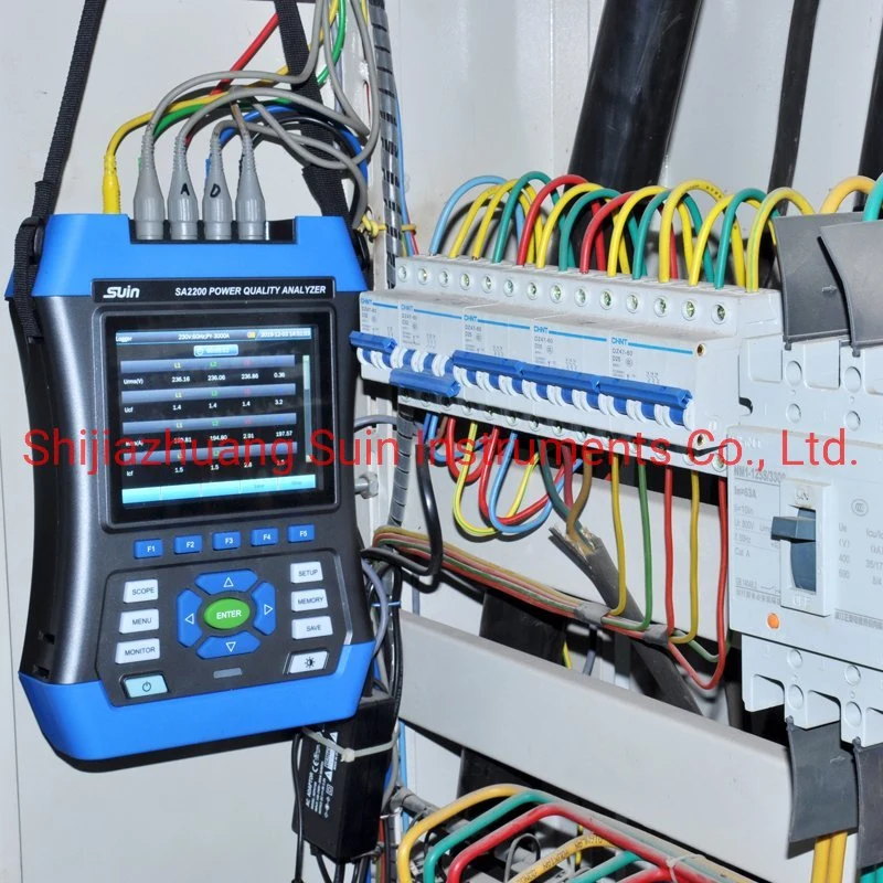 Suin SA2200 Portable Power Quality Analyzer IEC61000-4-30 Class A