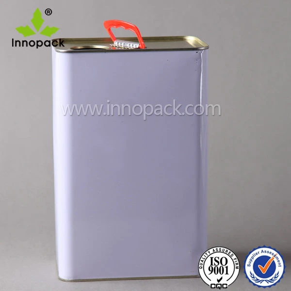3L Metal Storage Container with Plastic Handle