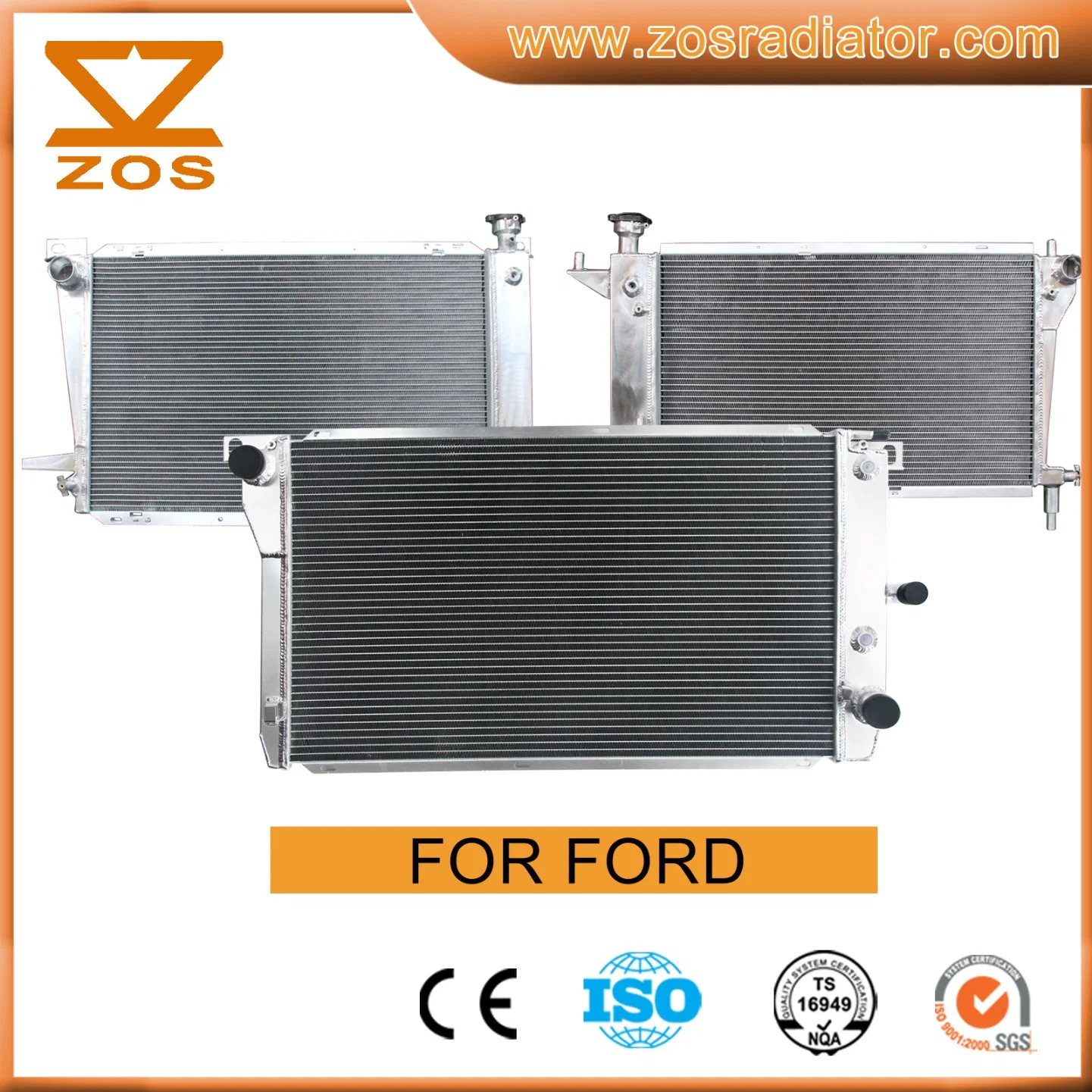 All Aluminum Radiator for Ford Explorer Ranger / Mazda B4000 Navajo V6 4.0L 1990-1994