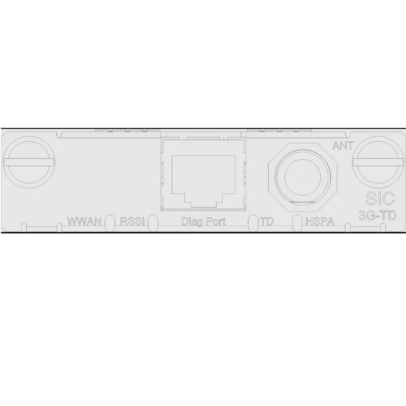 Sic-3G-Td 3G Interface Modules Provides Access to 3 G Wlans