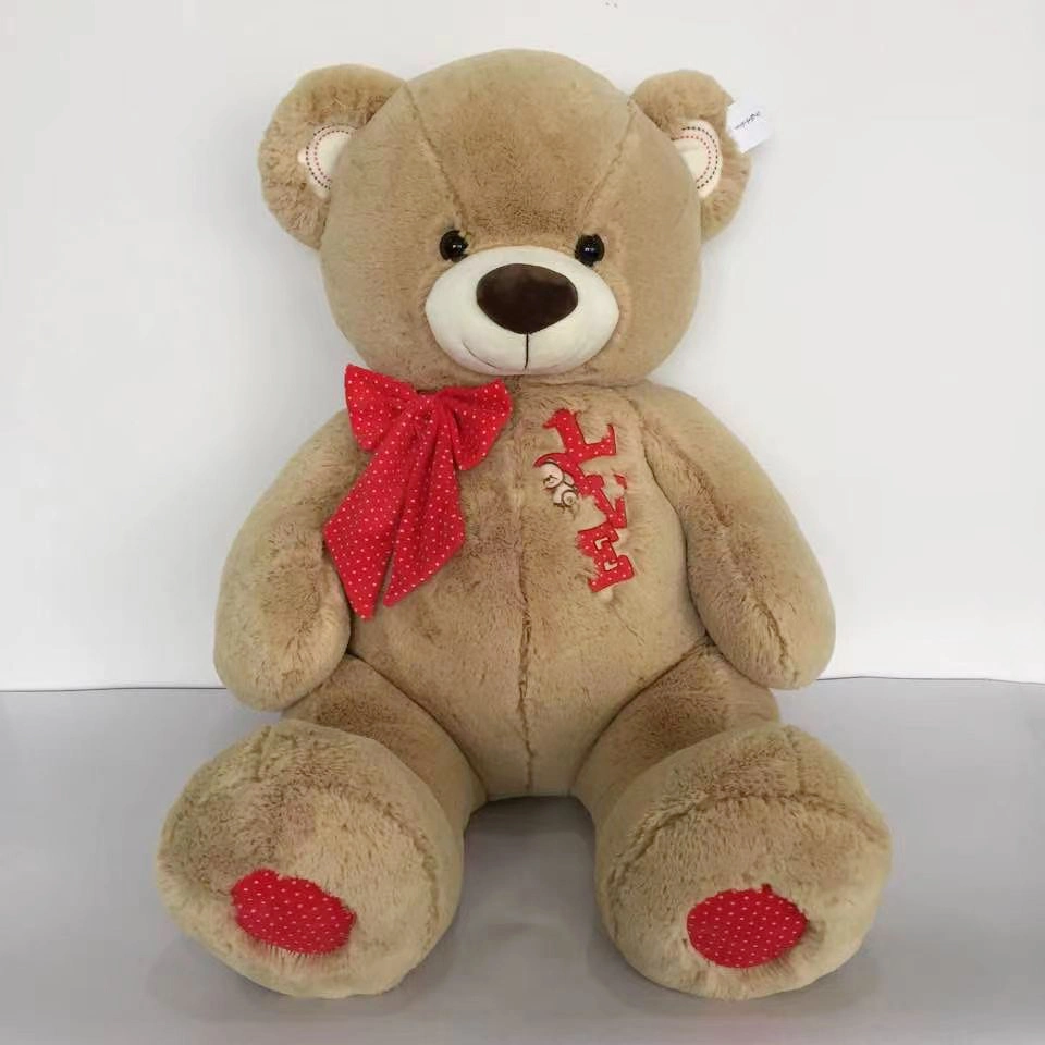 Regalo de San Valentín personalizada oso almohada adorable oso de peluche rosa OEM de juguete de peluche de oso de peluche