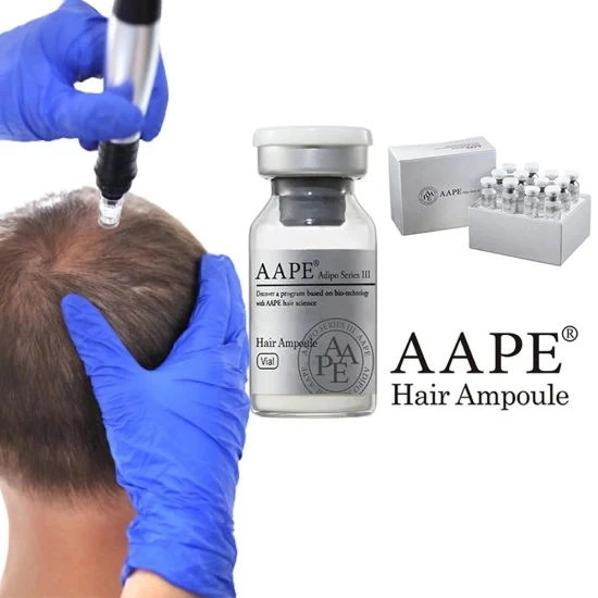 Crecimiento de Aape Hair extraído del patrón de células madre adiposas humanas Calvicie Prevención de la pérdida de cabello hombres mujeres Microgeedling crecimiento del cabello tratamiento de suero