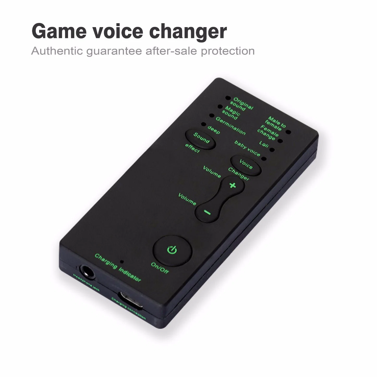 Mini-changeur vocal portable pour Live