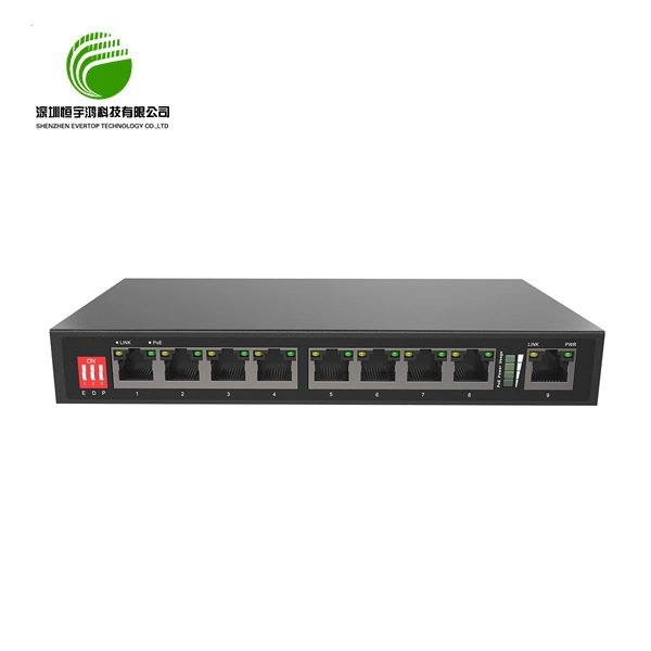 Manufacturer 4~12 Port Ethernet Switch with 1~12 Fiber Ports Network Switch