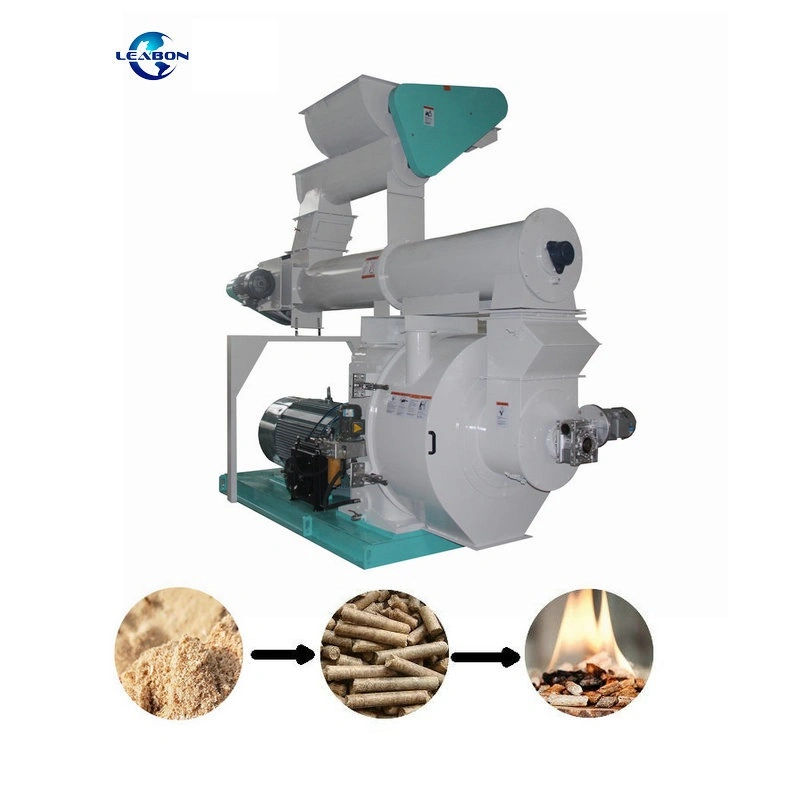 Certificação CE 1-2t/H biomassa Pellet Making Machine Rice Husk Straw Serradura madeira Pellet Mill preço da Máquina para Venda