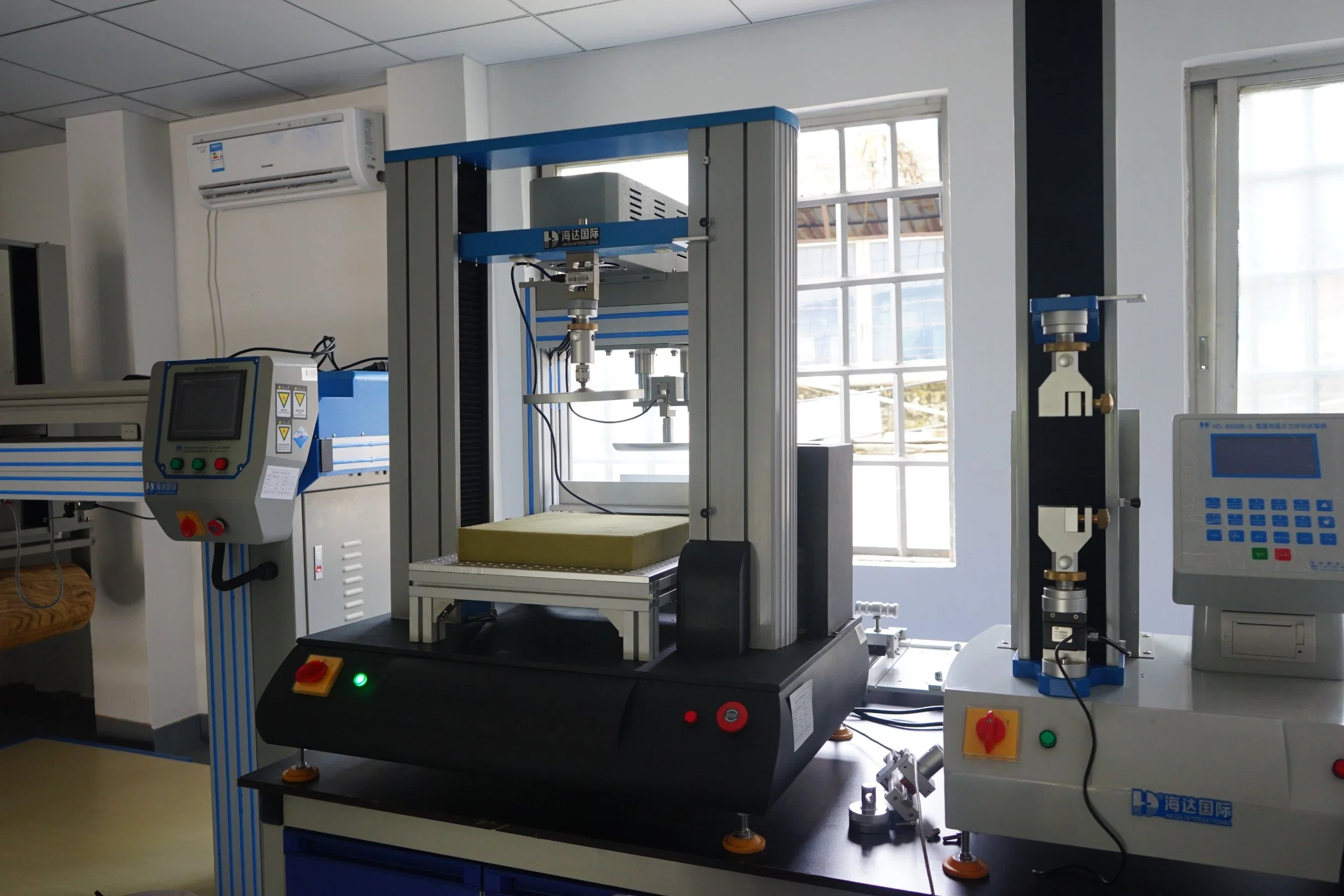 Máquina de pruebas de tracción de compresión de anillo de servomotor y compresión de borde