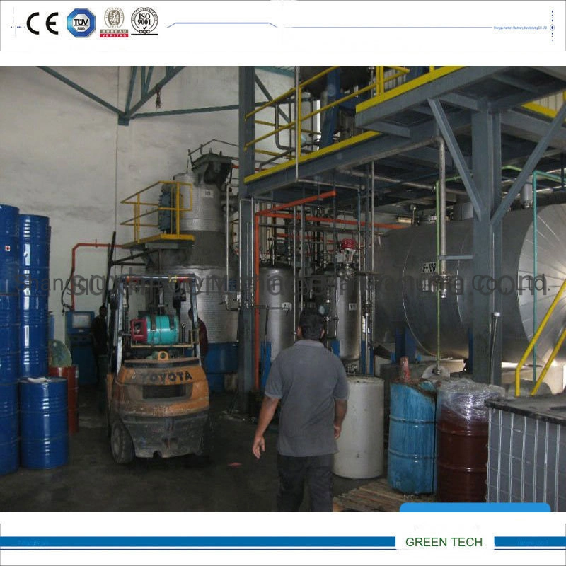 Continuously Oil Waste Recycling Machine 5ton Plant