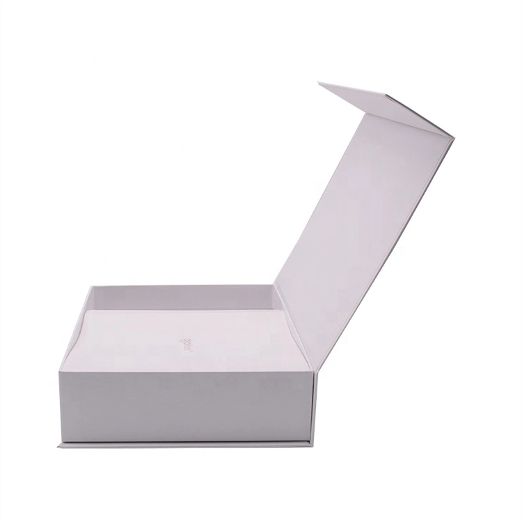 Luxury Custom Paper Rigid Cardboard Packaging Magnetic Closure