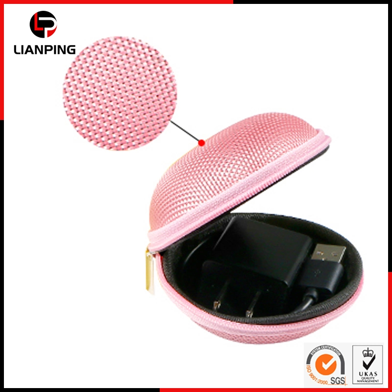 Wholesale/Supplier Portable Hard Shell Waterproof Shockproof Zipper EVA Earphone Case