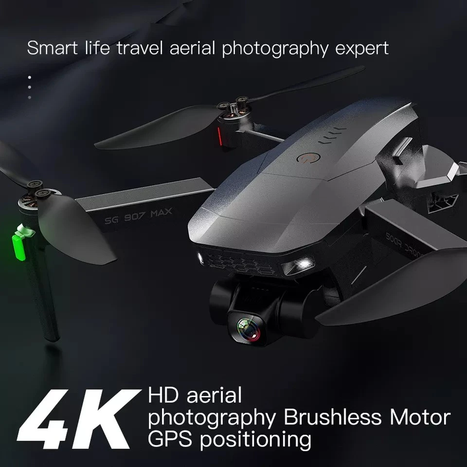 Sg907 Max 3-Achsen Gimbal RC Drohne Fernbedienung UAV mit 4K Kamera