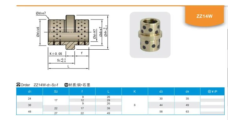 Wmould Starter Bushing Made in China