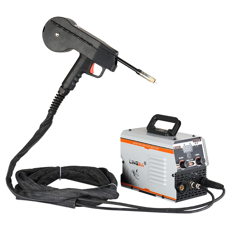 Lingba 3 in 1 MIG Welding Machines No Gas Welders with Spool Torch 160A2