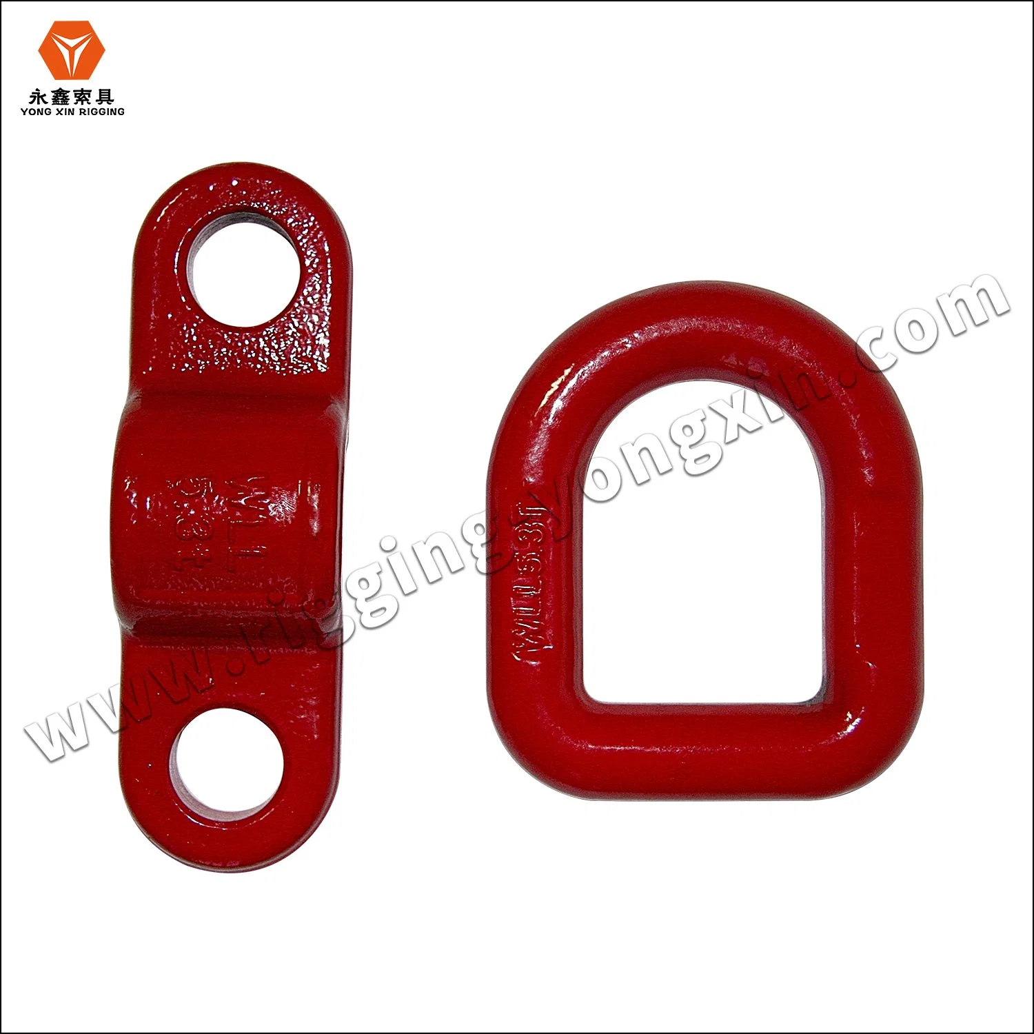 Lashing Ring High Quality 5/8" 18000lbs Forged D-Ring Assemblies and Weld-on Clips