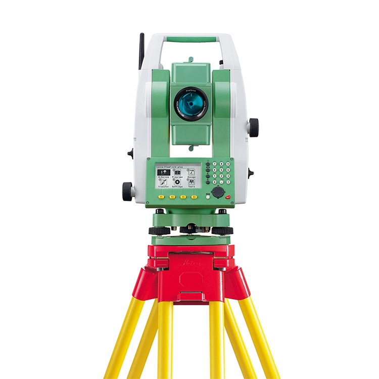 Leika Ts 06 Electronic Total Station Easy to Carry and Setup Total Station Dual-Axis Liquid Tilt Sensor Total Station