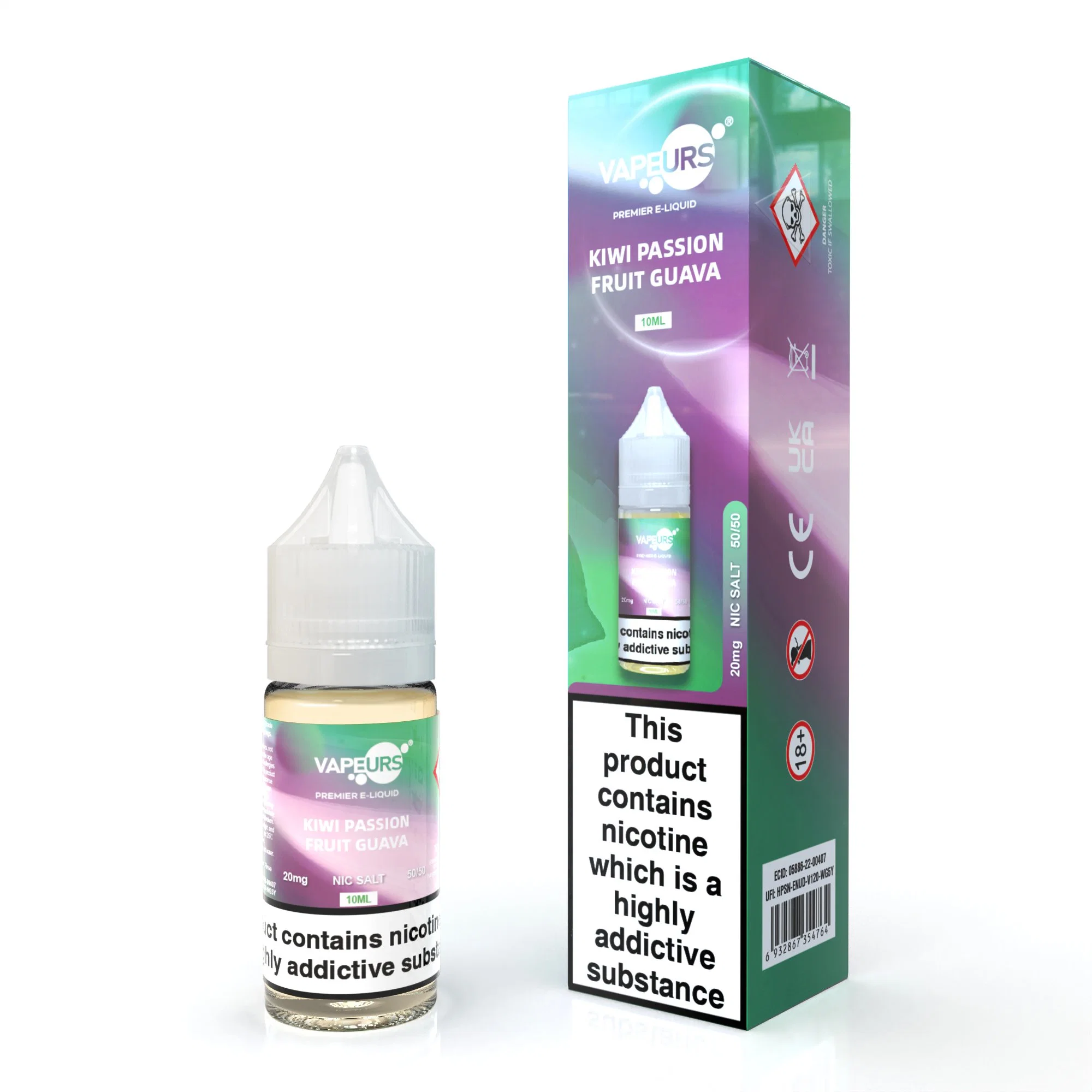 Vapeurs E Flüssiges Salz Nikotin E Saft Nachfüllöl Vape Saft für Vape Pod E Cig