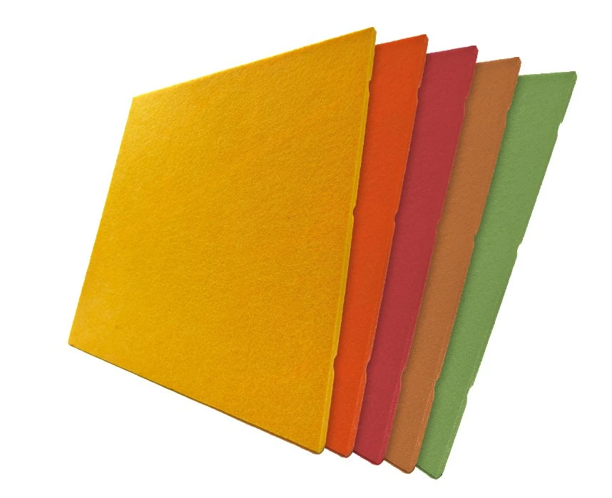 Environmentally Friendly Indoor Polyester Fiber Sound-Absorbing Panels