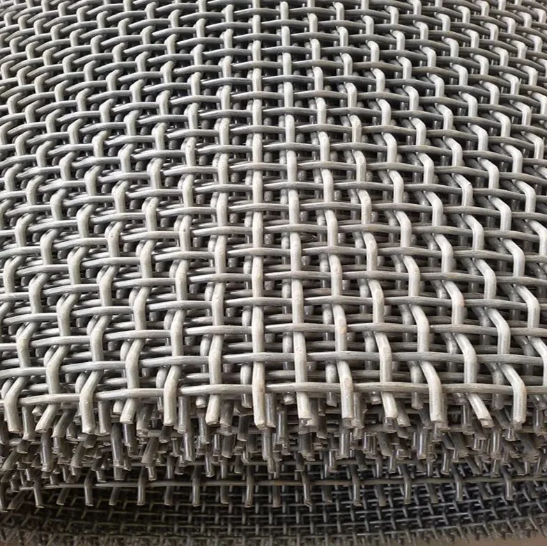 Vibrating Wire Mesh Screen of Manganese Crimp Crusher for Quarry