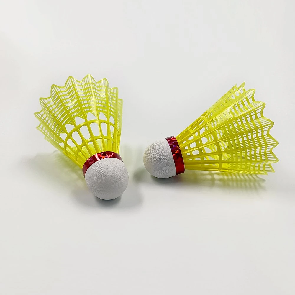 Hot Selling Nylon Badminton Shuttlecock Wholesale/Supplier Cheap Nylon Materials Shuttlecock