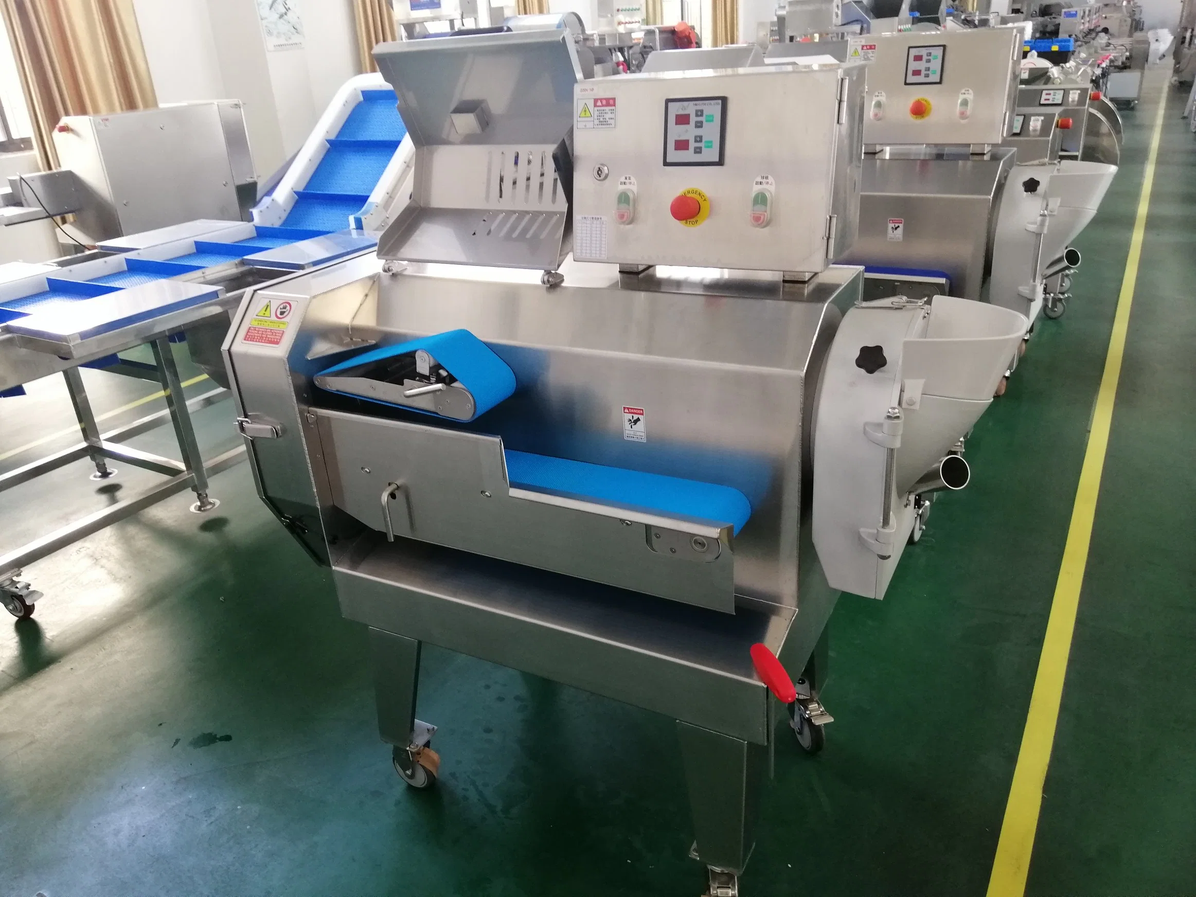 Cut Potato Yu Tou Sweet Potato Sweet Potato Chinese Cabbage Cabbage Spinach and Other Diced Slices Silk Strip Multi-Functional Cutting Machine Meat Slicer