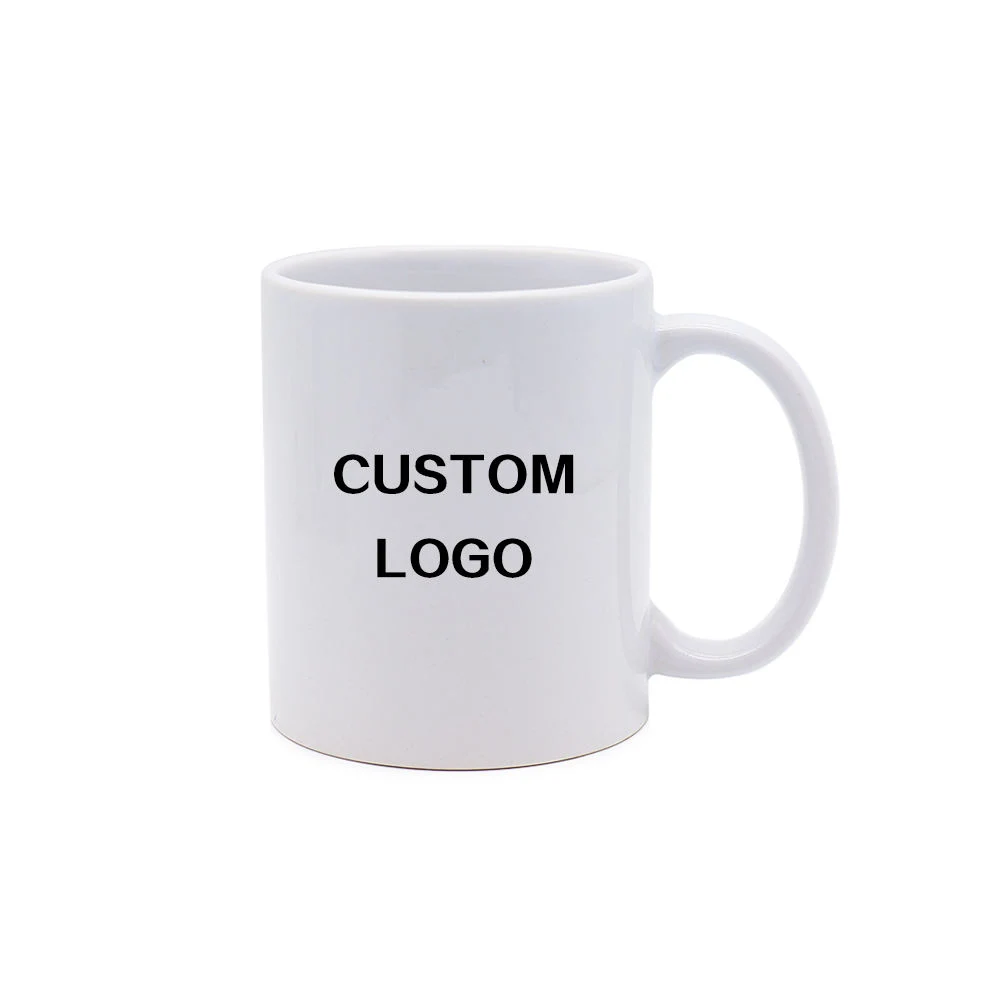 11oz 150z pour l'impression vide garni de transfert de chaleur personnalisé mug sublimation de café en porcelaine avec logo en céramique