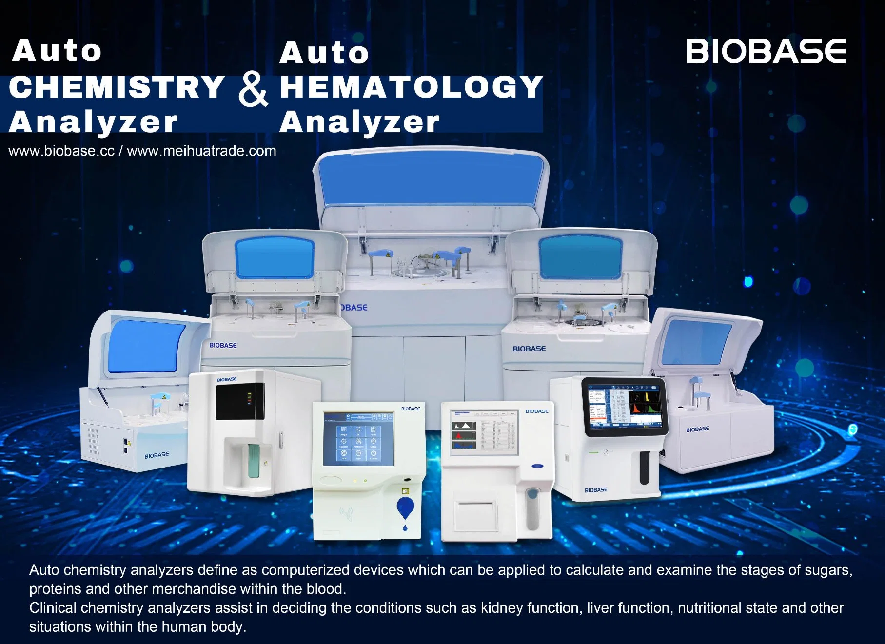 Biobase Labor klinische Bluttests ESR-Analysator