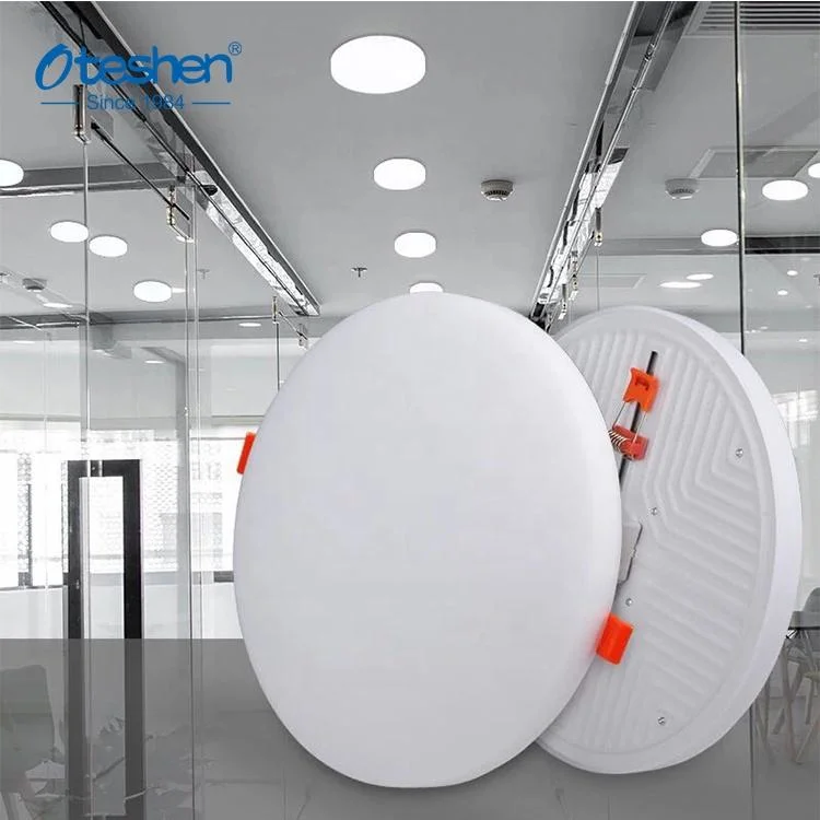 New Design Frameless Slim Round&Square 10W/15W/22W/30W LED Panel Light