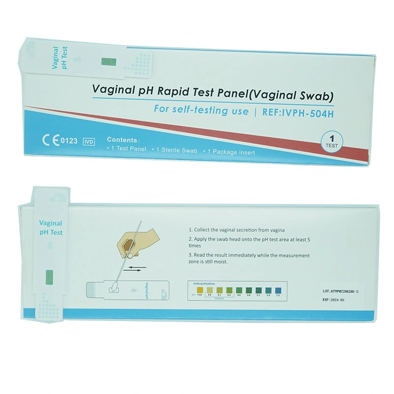 Schnelles und genaues vaginales pH-Testkit