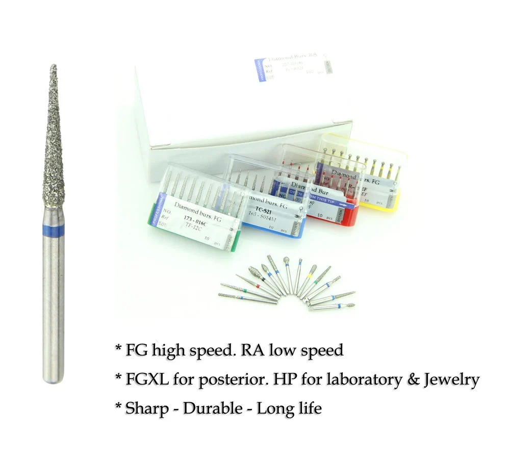 Dental Manufacturer of Diamond Bur Dental Material Dental Products