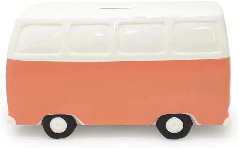 Voiture de céramique rétro Coin de l'enregistrement de la Banque de la Porcelaine Vintage tirelire de l'argent pour les enfants de conteneur