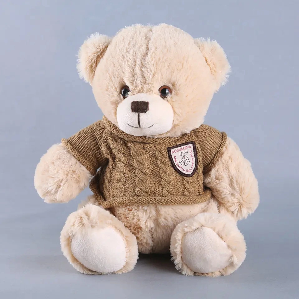 Lovely Soft Dress Sweater Valentines Teddy Bears Wholesale/Supplier Teddy Bear Plush Toy