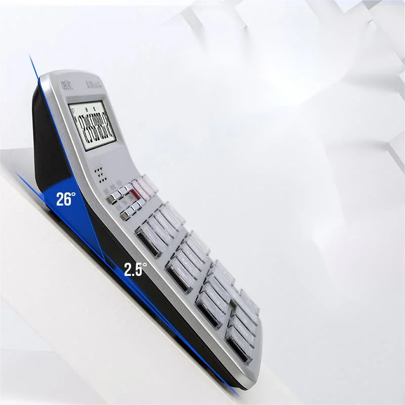Simple Fashion Medium Size Large Display Screen Office Stationery Calculator